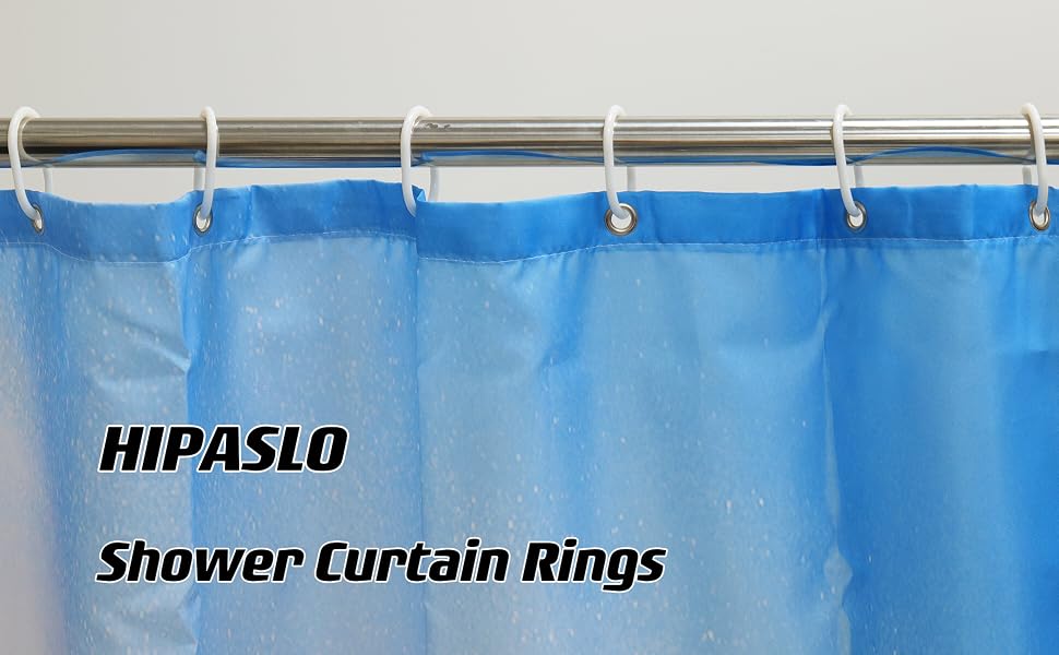 Shower Curtain Rings Plastic Shower Curtain Hooks C-Shaped Rings