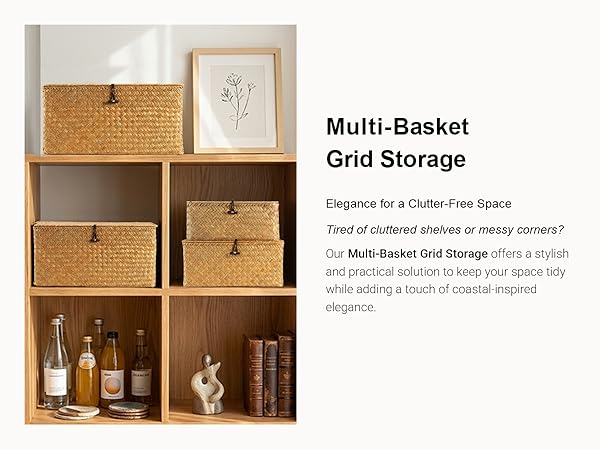 Lidded Basket Storage