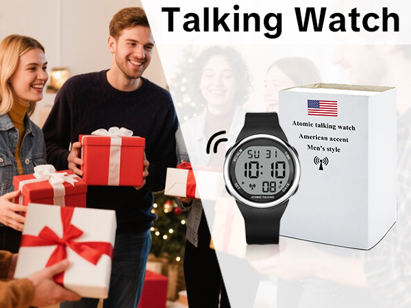 talking watch for visually impaired