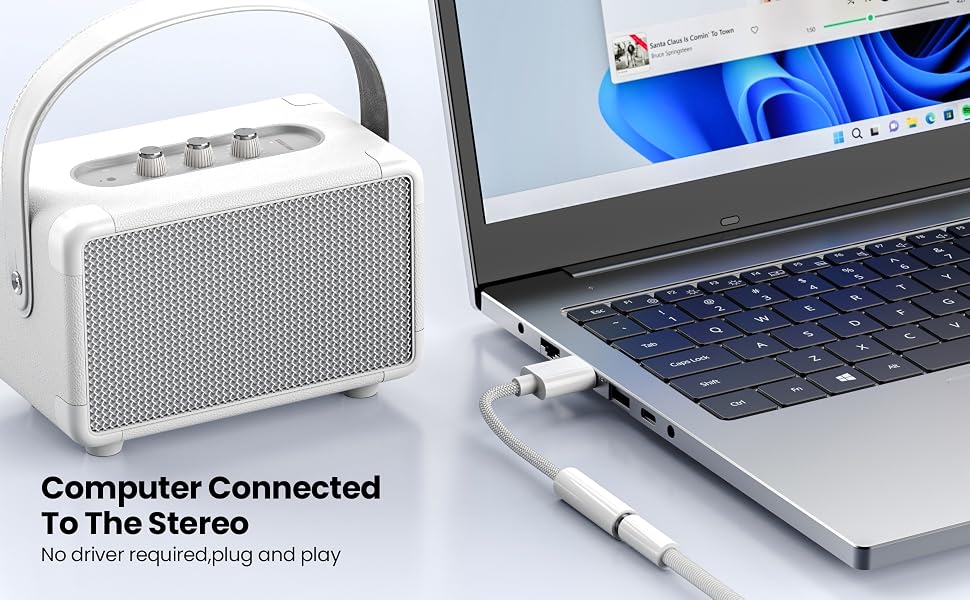 usb to 3.5mm jack audio adapter