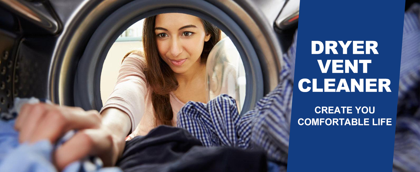 A woman is happily taking clothes out of the dryer