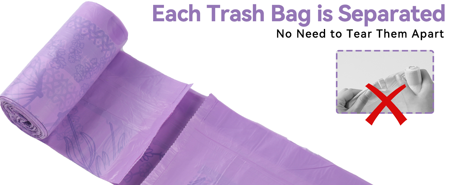 Tear-free Trash Bags