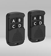 Blütezeit Remote Control 4-Key for Automatic Sliding Gate Opener 433.92MHz Rolling Code, Compatib...