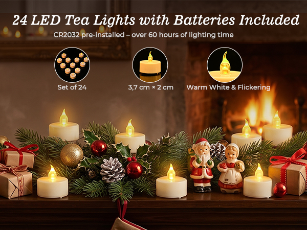 Led Battery Operated Electric Votive Candle