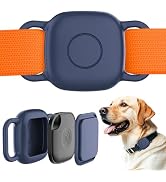 DDJ 2-Pack Dog Collar Holder for Tile Life360 Mate (2024) 2022 Tracker, Waterproof Silicone Cover...