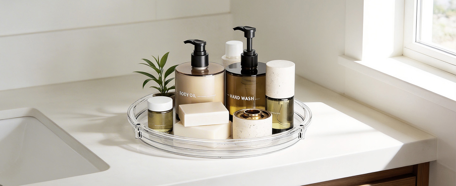 lazy susan for bathroom