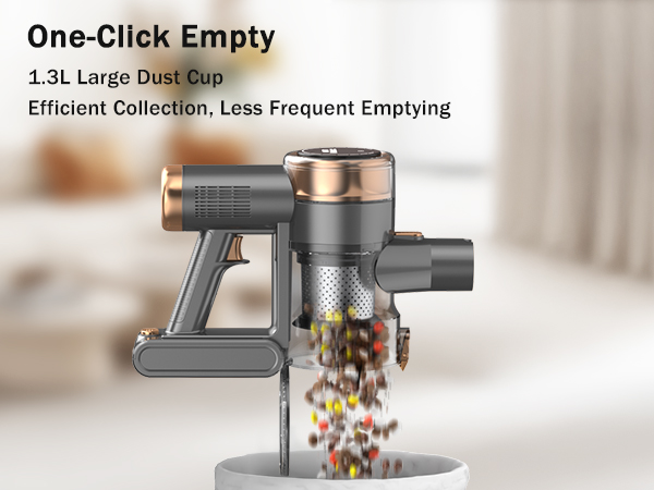 NuYupo DHC100 Cordless Vacuum Cleaner Stick Handhed Upright Vacuums Cleaners vac for home pet hair