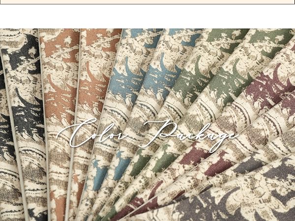 Color Collection for Decorative Pillow Covers