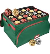 HOLDN’ STORAGE Premium Christmas Ornament Storage Container - Holds Up to 72-4” Ornaments Durable...