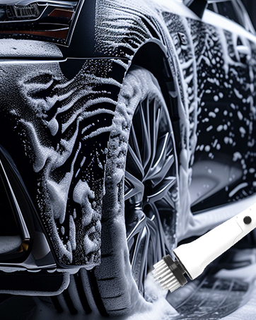 electric brush cleaner for bathroom