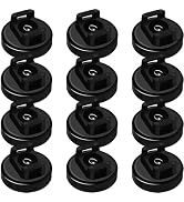 CNHABAGU Magnet Zip Tie Mount Magnetic Zip Ties Mount 25LBS Strong Multipurpose Wire Cable Holder...