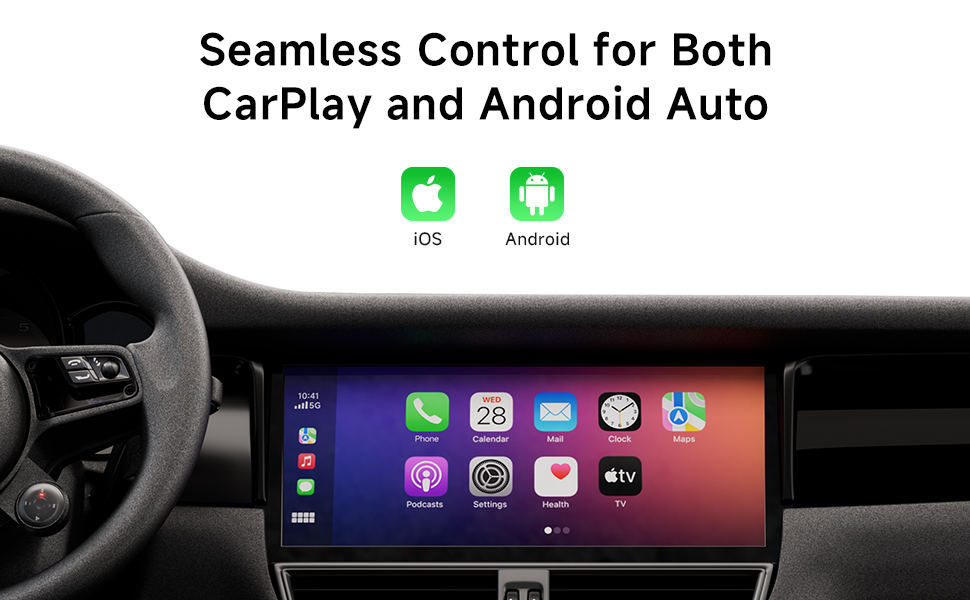 for both carplay and android auto