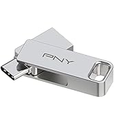 PNY 256GB Duo Link USB 3.2 Type-C Dual Flash Drive for Android Devices and Computers