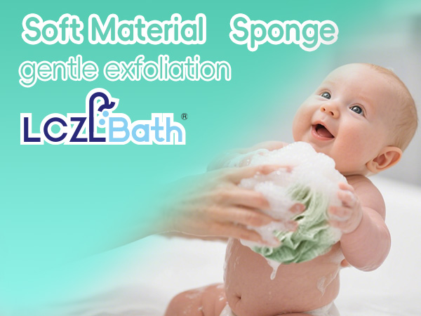 Soft Material Sponge gentle exfoliation