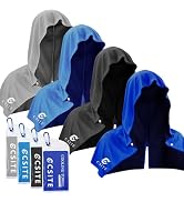 CSITE 4 Pack Cooling Hoodie Towels, Instant Cooling Towels for Neck and Face, UPF 50 Sun Protecti...
