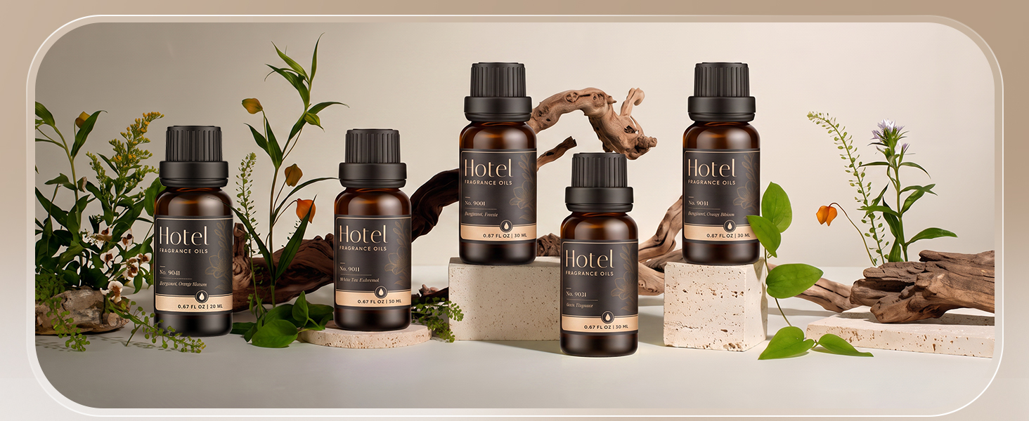 Included 5 Scent Oils