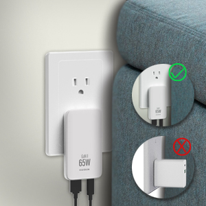 65w white charger