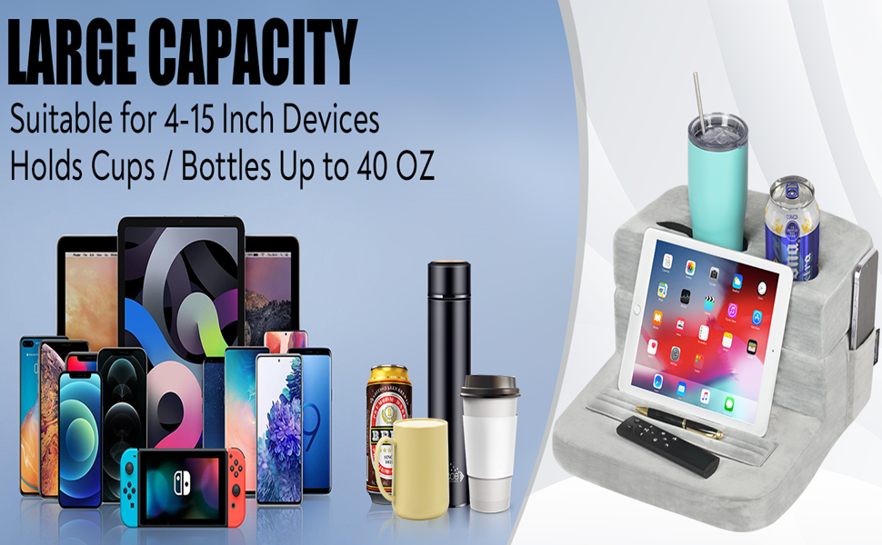 cup holder for couch tablet pillow ipad pillow couch tray tablet pillow stand couch cup holder