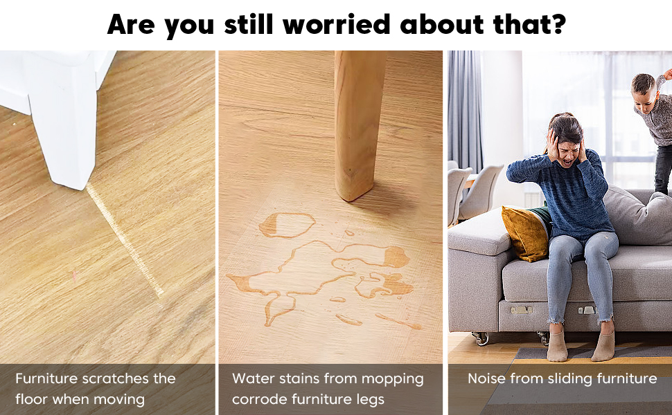 rubber furniture pads non slip