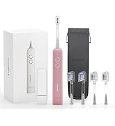 Electric Toothbrush for Adults 60° Sweep Vibration Sonic-Rechargeable Travel Tooth Brush,40000VPM...