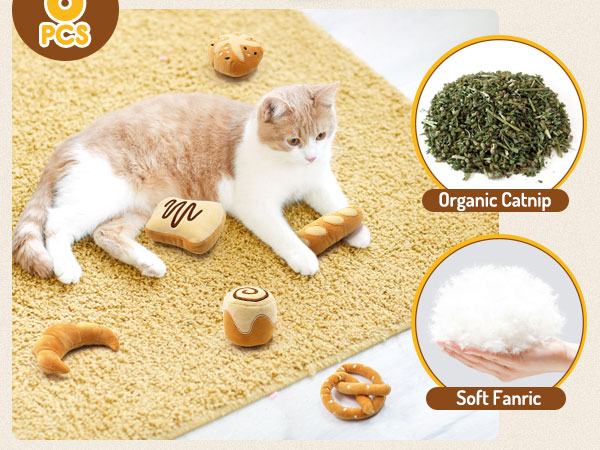 Bread Catnip Toys