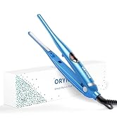 ORYNNE 3/10'' Small Pencil Flat Iron for Short Hair, Pixie Cut, Edges. 5s Ultra Fast Heat Up, 270...