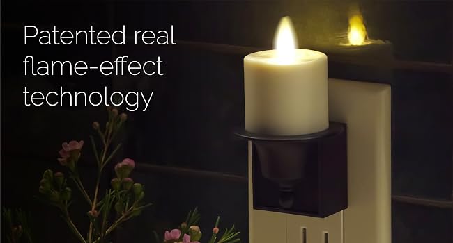 Patented real flame-effect technology
