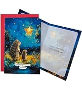 Ogeby Funny Hedgehog Father's Day Card, Magical Starry Fathers Day Card for Dad Granddad Uncle St...