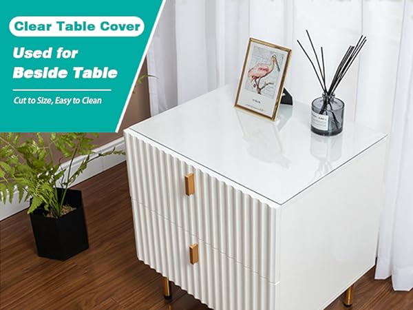 Clear PVC table protector