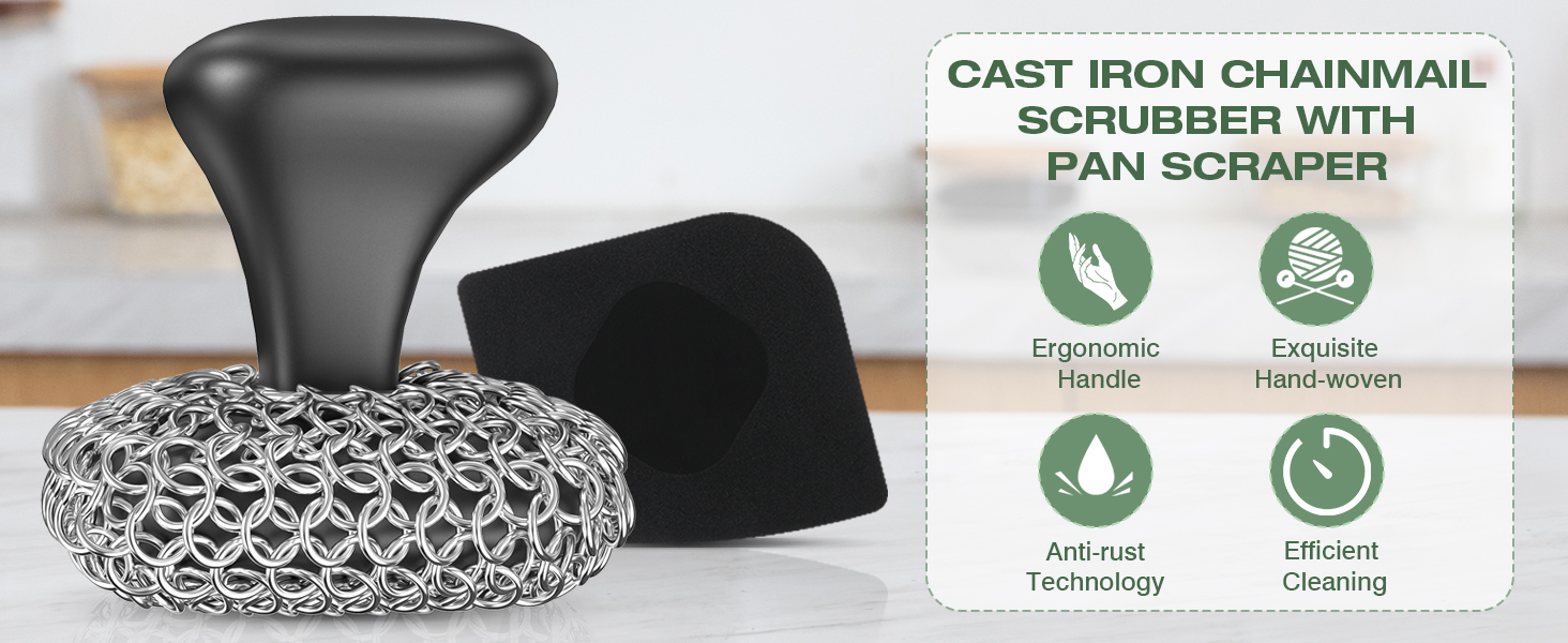 Cast Iron Scrubber