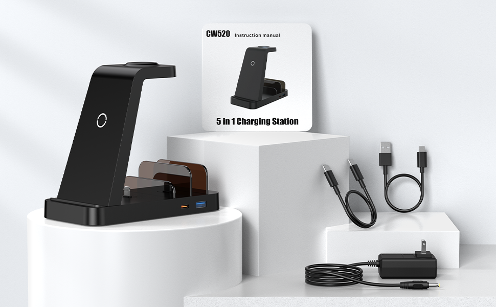 5 in 1 Wireless Charger