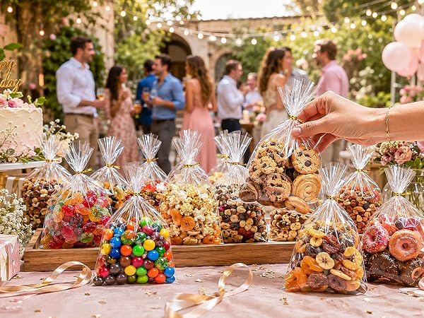 Clear Cellophane Treat Bags