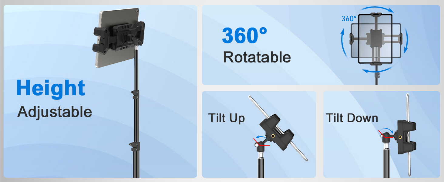 ipad stand tripod