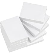 White Sticky Notes 1.5 x 2 in,10 Pads Small Self-Stick Notes,100 Sheets/Pad Super Sticky Note Pad...