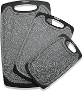 Cutting Boards for Kitchen, Set of 3 Small to Large Cutting Board Set Dishwasher Safe with Juice ...