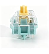 YMKPVR KBDiy 35pcs Pre-Lubed Silent Mechanical Keyboard Switches - 5-Pin Factory Pre-Lubed Linear...