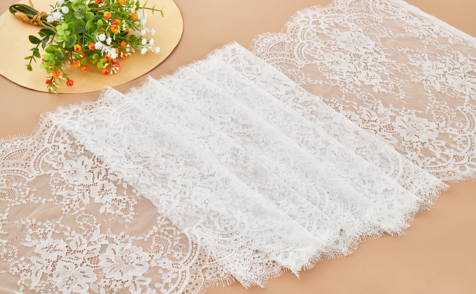 1045 lace fabric banner