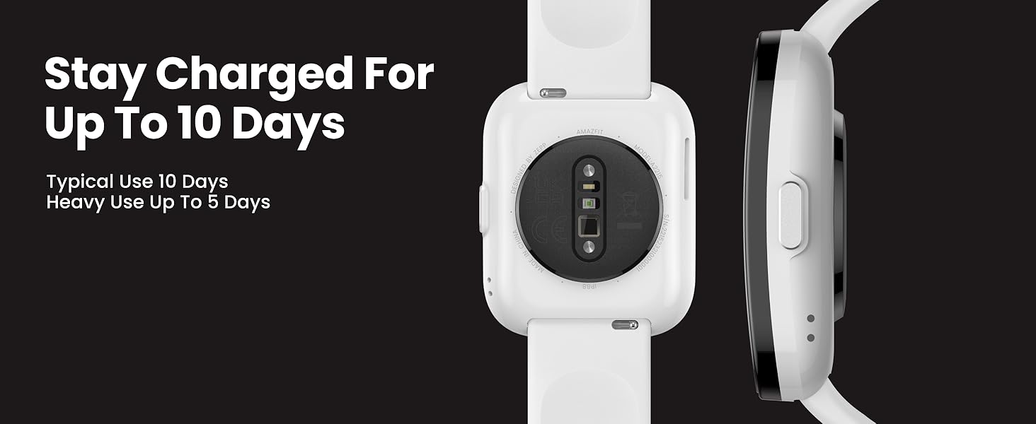 Stay Charged for up to 10 Days