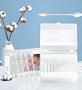 Baby Cotton Swabs, Organic Fragrance and Chlorine-Free Kids Safety Swabs