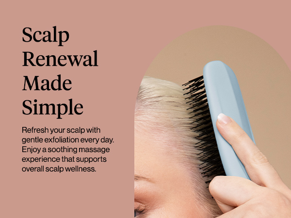 Kitsch Scalp Renewal Brush- Haze Blue