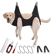 Guzekier Dog Grooming Hammock, Dog Sling for Grooming, Dog Hammock for Nail Trimming, Dog Hammock...