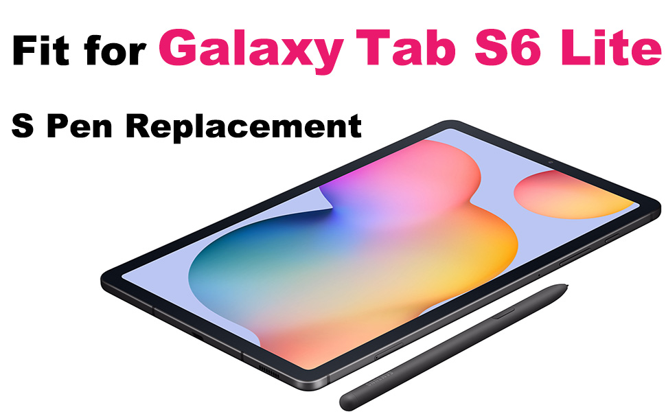 Black Galaxy Tab S6 Lite Pen Replacement