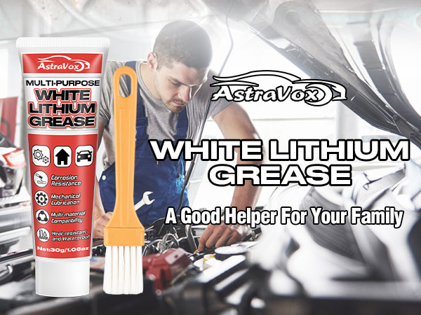 white lithium grease