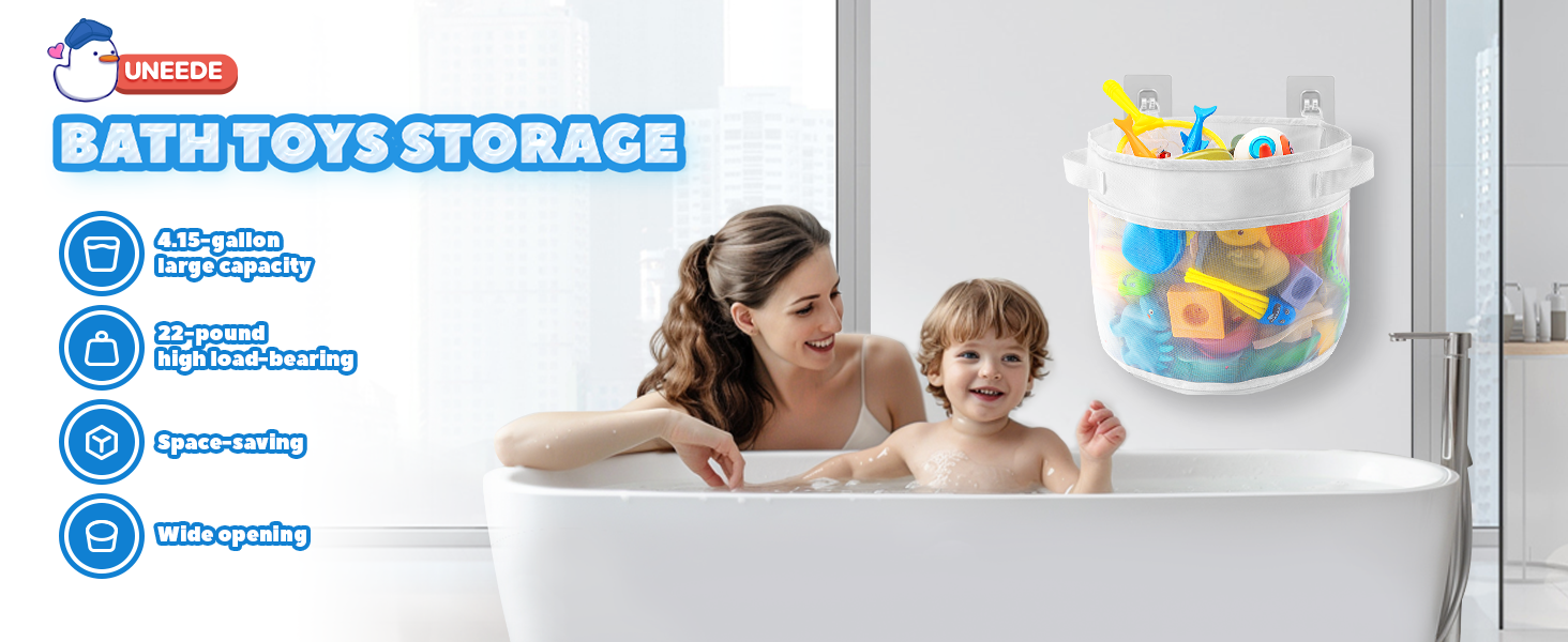 bath toy storage