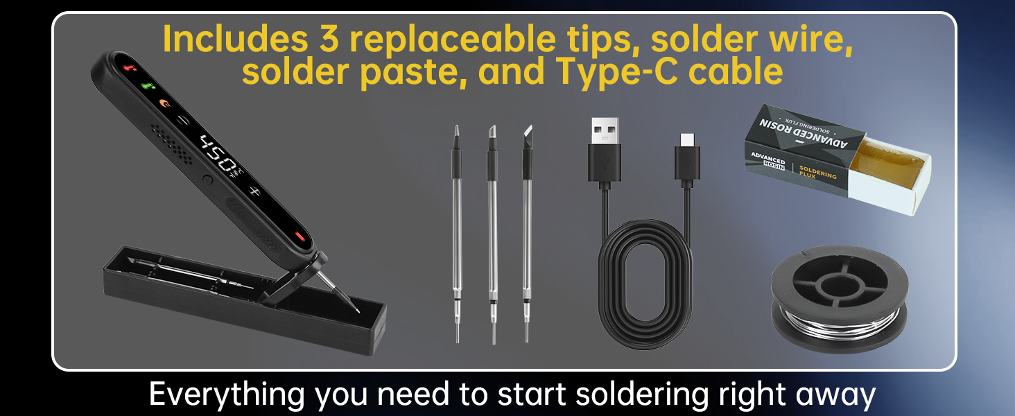 Cordless Soldering Iron Kit