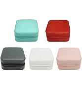 TRODANCE Mini Jewelry Case, Small Travel Jewelry Organizer, Portable Jewelry Box Mini Storage Org...
