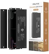 PAUTIX Dimmable LED Driver 96w 24V LED Transformer for LED Lights,UL Listed,Traic Smooth Flicker ...