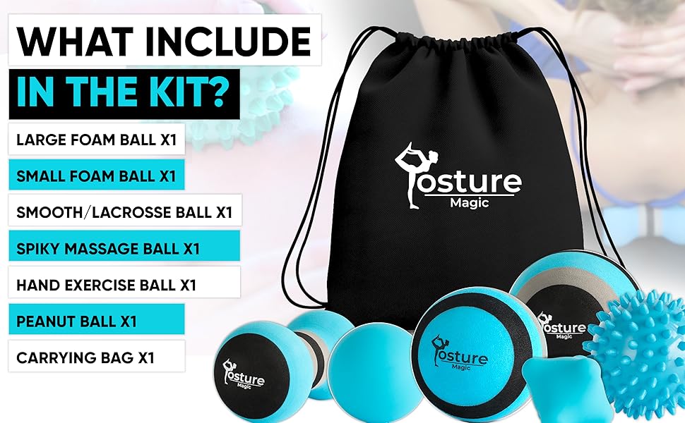 Posture Magic Massage Ball Set