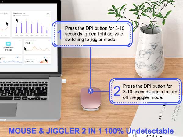 mouse jiggler undetectable