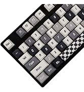 144 Chess Board Keycaps Dye-Sub Thick PBT Cherry Profile Key caps for TKL 61 64 68 75 87 96 104 1...